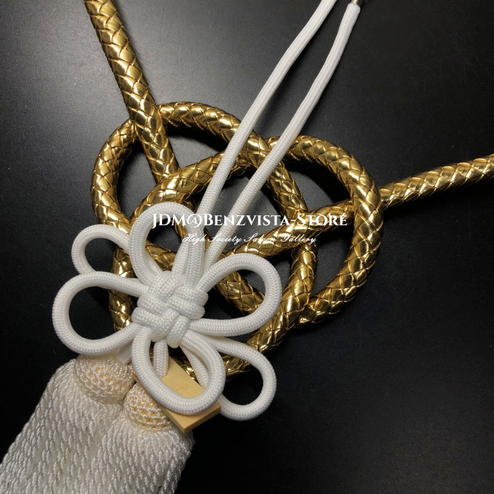 JDM Junction Produce Leather Kin Rope Tsuna Black Wood Ebony Fusa