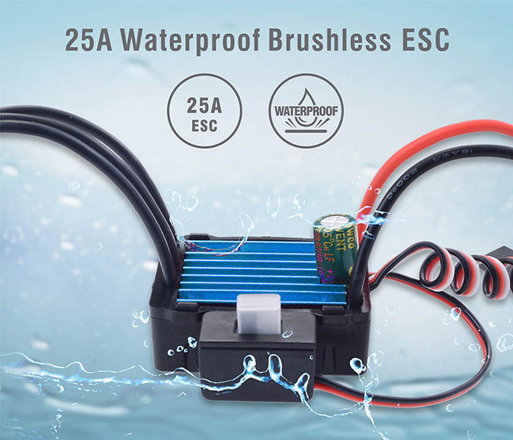 サーパスホビー-ラジコンカー用ブラシレスモーター,2430 kv,7200kv