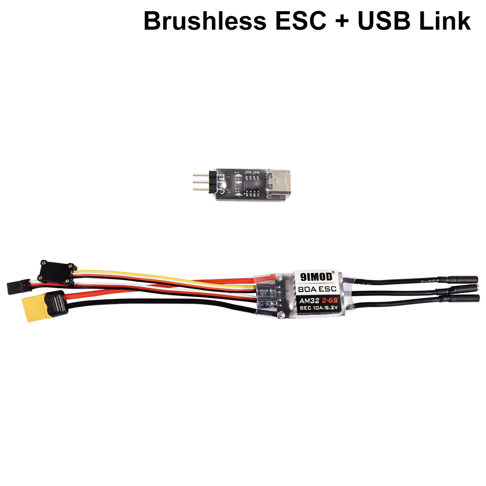 Brushless ESC - 9IMOD RC AM32 Crawler Parts 