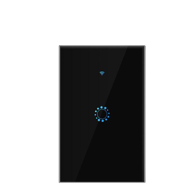 Per Tuya WiFi Smart Switch Touch Panel Interruttore della luce da parete US AU Telecomando con Alexa Google Home 1/2/3 Gang_voghion.com