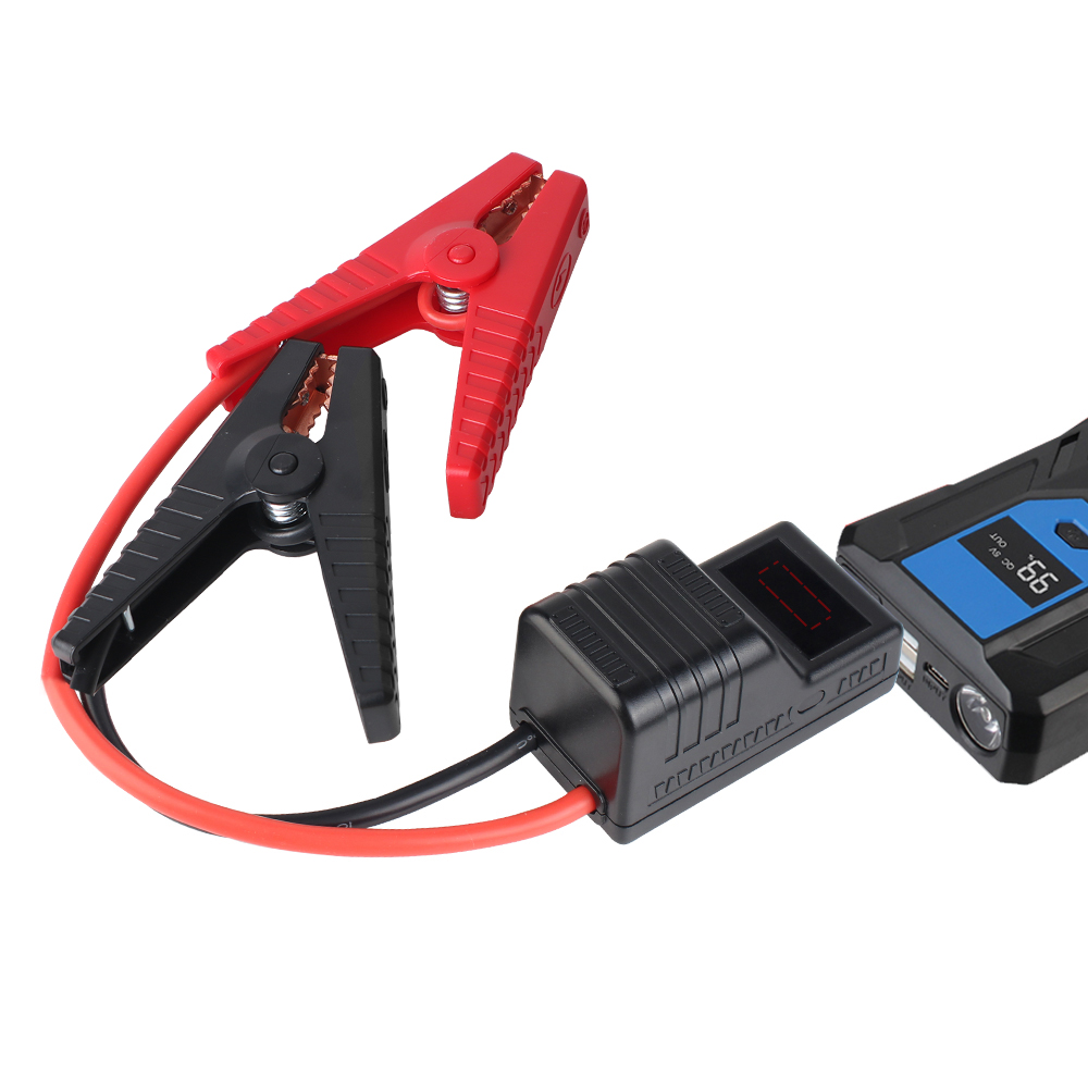 Description Picture 5 of item650A 12V With EC5 Plug Connector Emergency Jumper Cable Clip Intelligent Clamp Booster Anti Reverse Connection