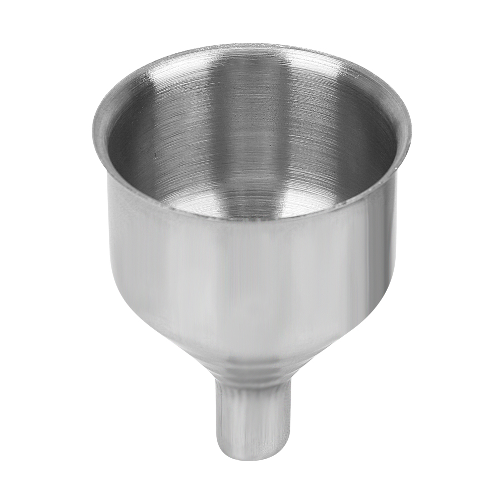 Description Picture 4 of itemHILIFE Small Mouth Funnels for Filling Hip Flask Narrow-Mouth Bottles Mini Stainless Steel Bar Wine Flask Funnel
