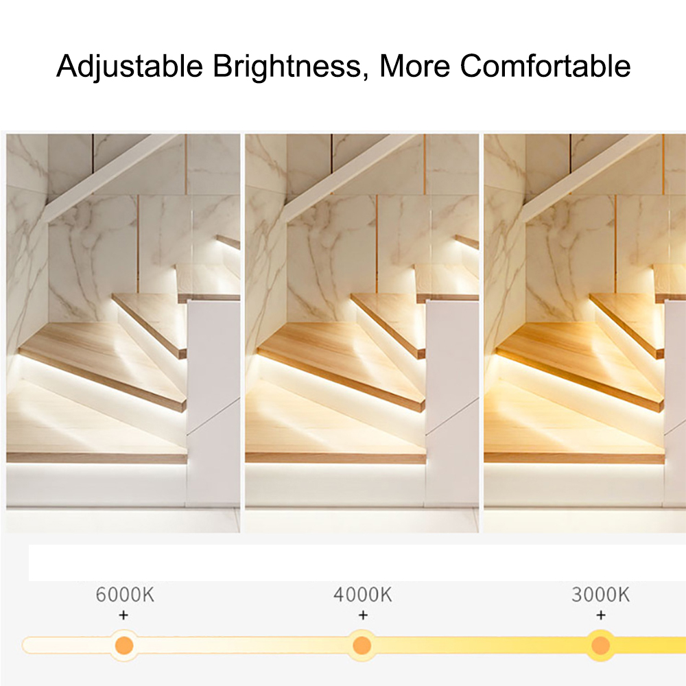 Description Picture 6 of itemLED Motion Sensor 32 Channels Stair Light Controller Kit Adjustable Brightness DC 12V 24V For Stairs Flexible Strip