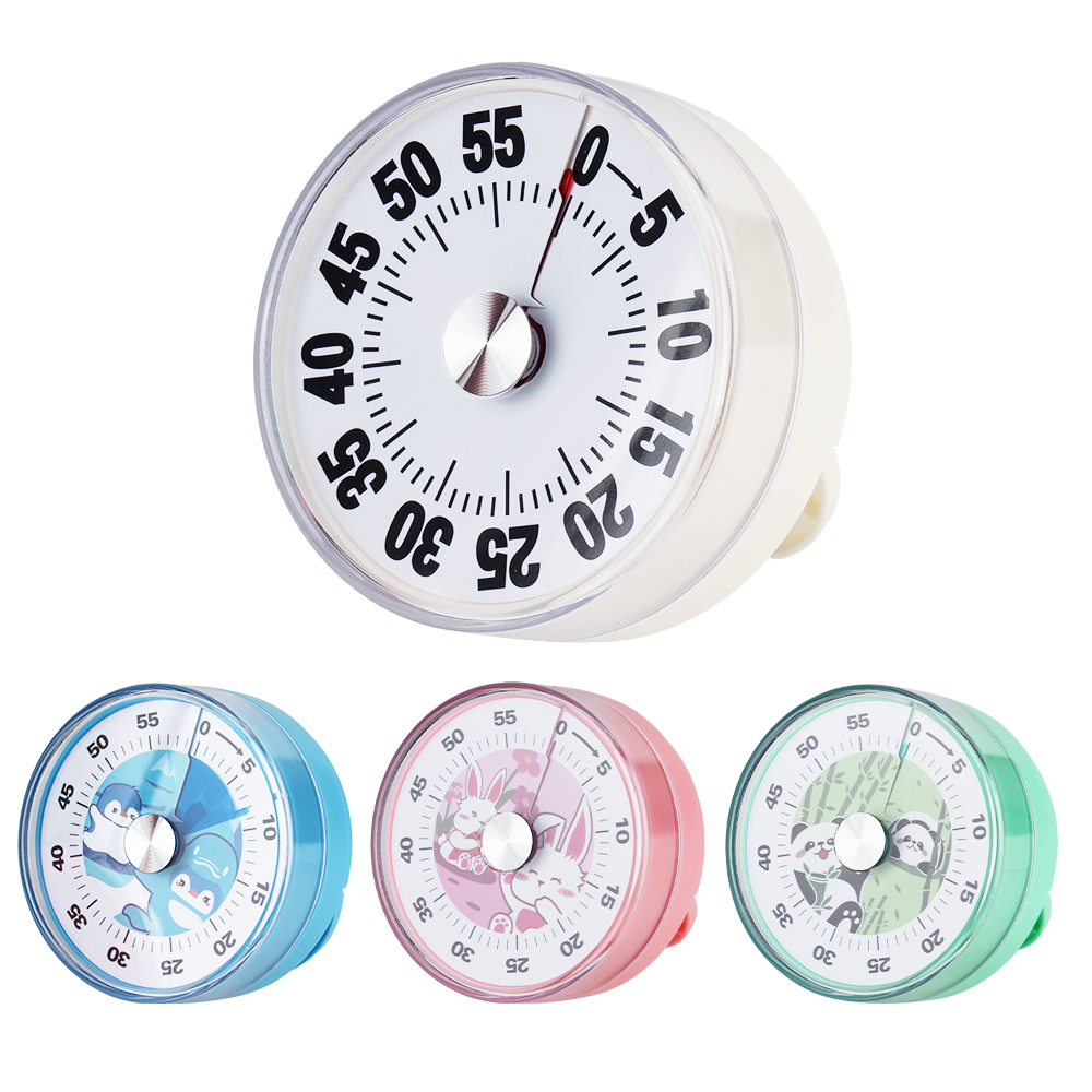 Description Picture 4 of itemMechanical Portable Alarm Cooking Timer Kitchen Timer 60-Minutes Magnetic Clock Timer With Loud Alarm Visual Timer