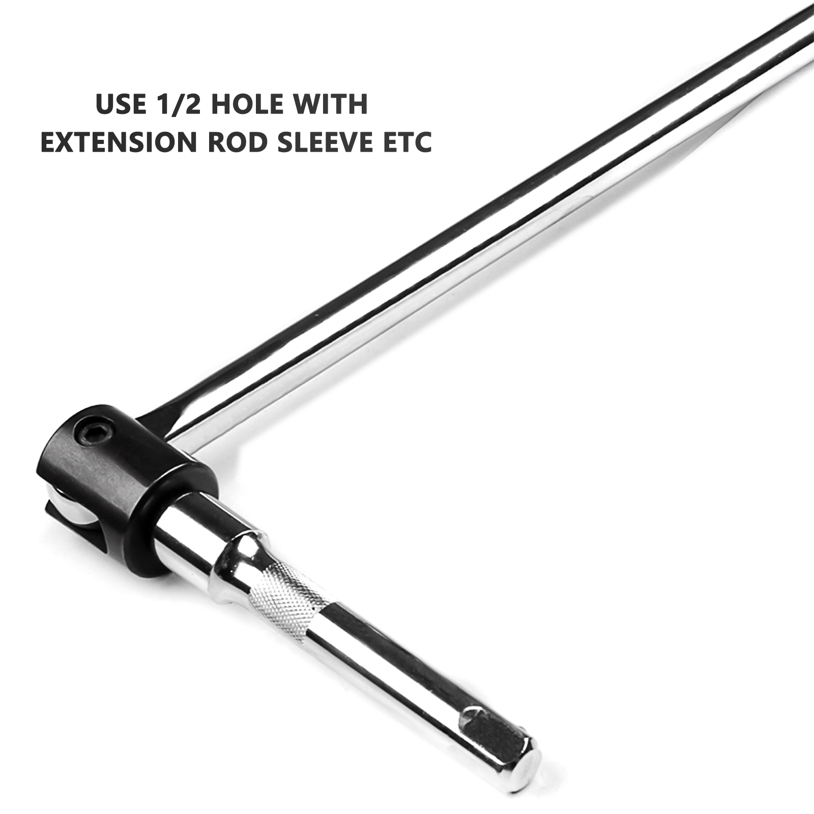 1/2" Drive Heavy Duty Power Breaker Bar 24" 600mm Long Flexi Bar Wheel Wrench