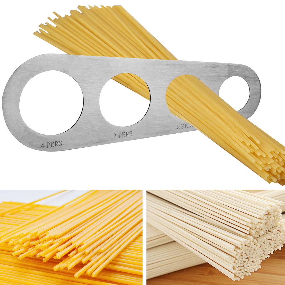 Mesureur De Spaghetti En Acier Inox - 4 Trous Pour Portions Parfaites | Gadget Cuisine