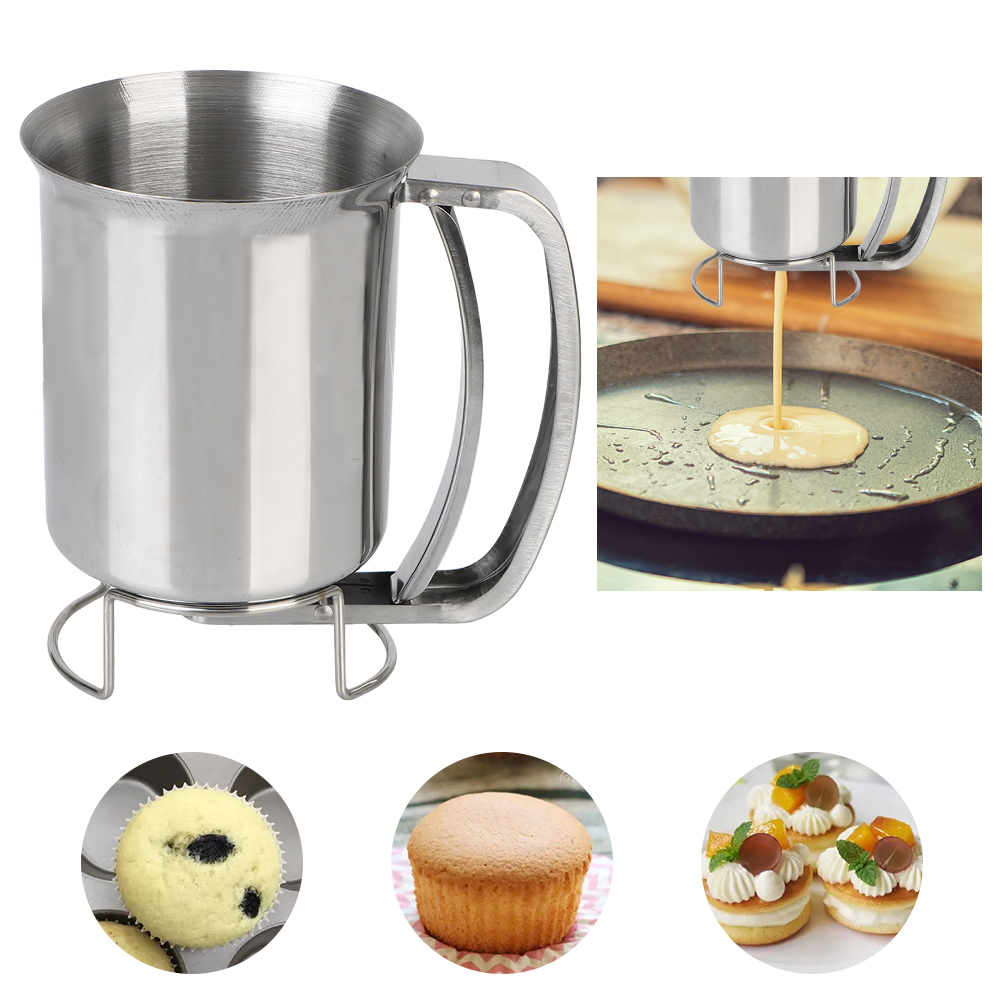 Distributeur à Pâte Pour Boulettes, Crêpes, Muffins - Outil De Cuisine Pratique, Sans BPA - Facile à Utiliser Et à Nettoyer