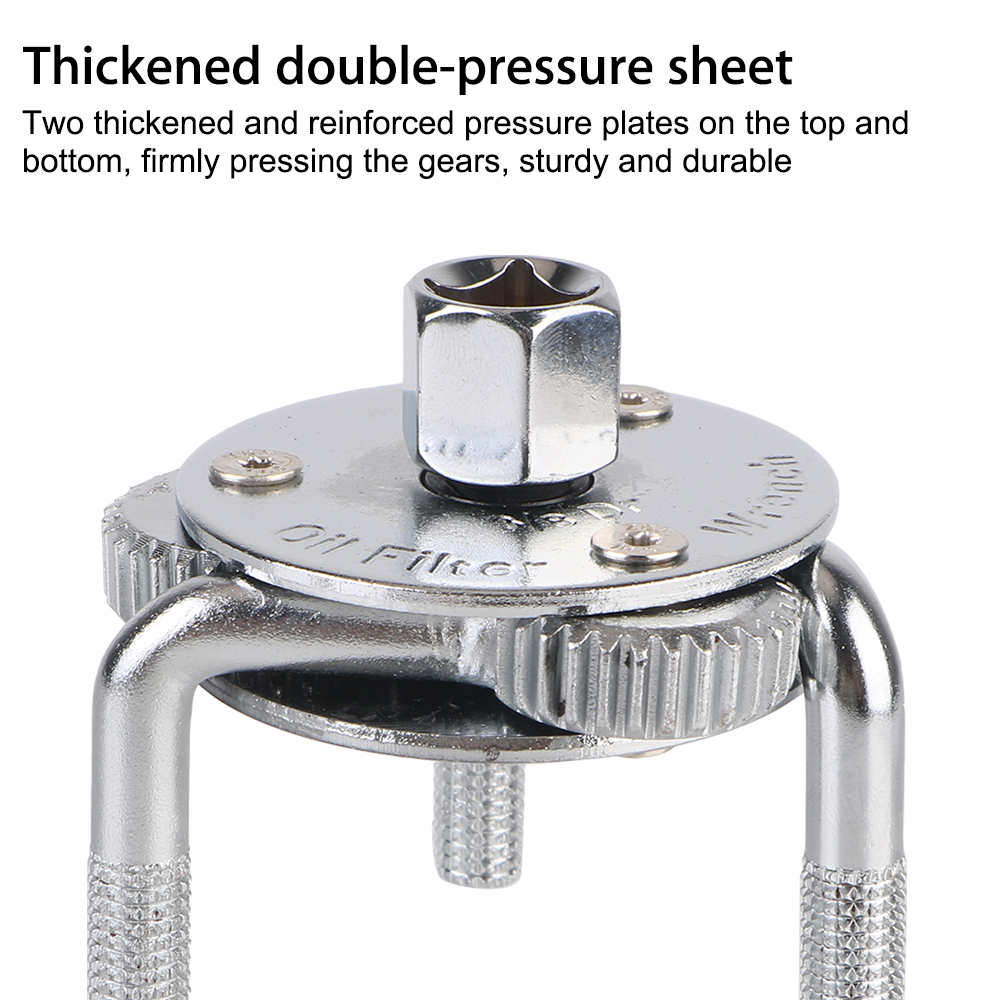 Chiave Per Filtro Olio Universale A 3 Ganasce - Regolabile 65-130 Mm, Professionale Per Camion E Auto - Foto 11