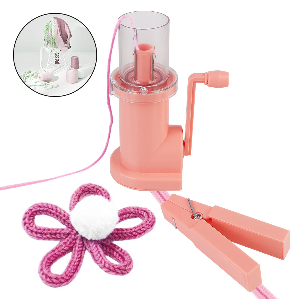 Description Picture 4 of itemEmbellish Hand Knit Creative Knitting Machine Craft Bracelet Weave Tool Loom Spool Knitter Portable Hand-Knitted