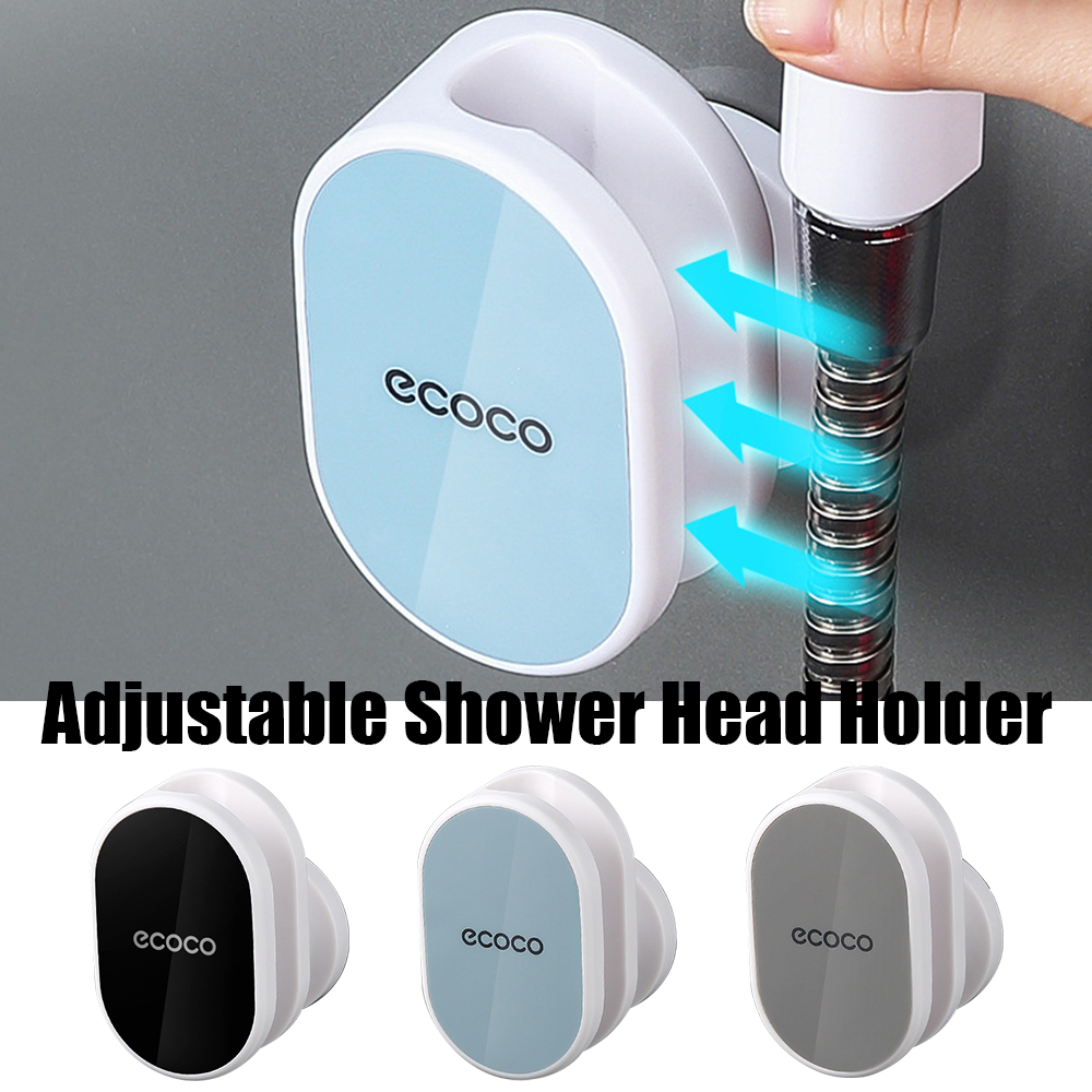 Description Picture 2 of itemUniversal Showerhead Bracket Bathroom Accessory No Drill Shower Stand 360° Wall-Mounted Adjustable Shower Head Holder