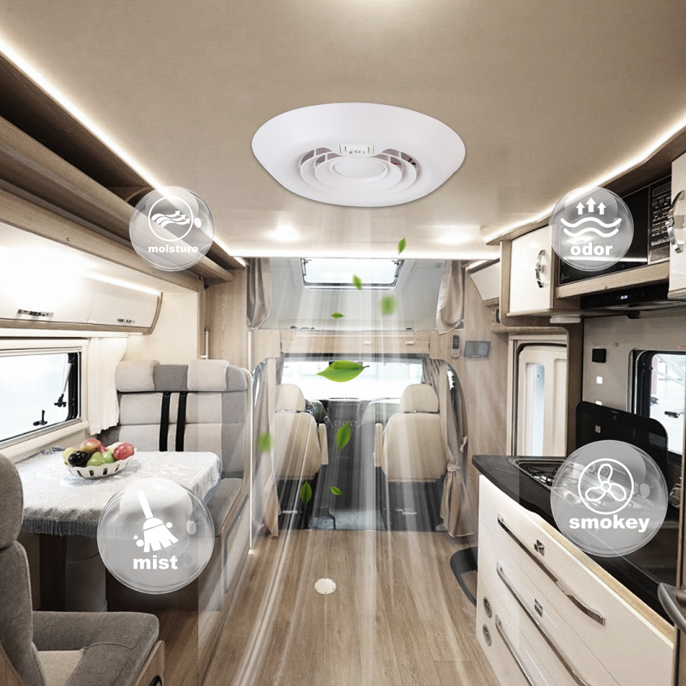 3000/4000RPM 12V Car Fan Silent/Strong Wind Air Vent Outlet Camper Accessories For RV Trailer Caravan Ventilation Exhaust Fans 3000/4000RPM 12V Car Fan Silent/Strong Wind Air Vent Outlet Camper Accessories For RV Trailer Caravan Ventilation Exhaust Fans