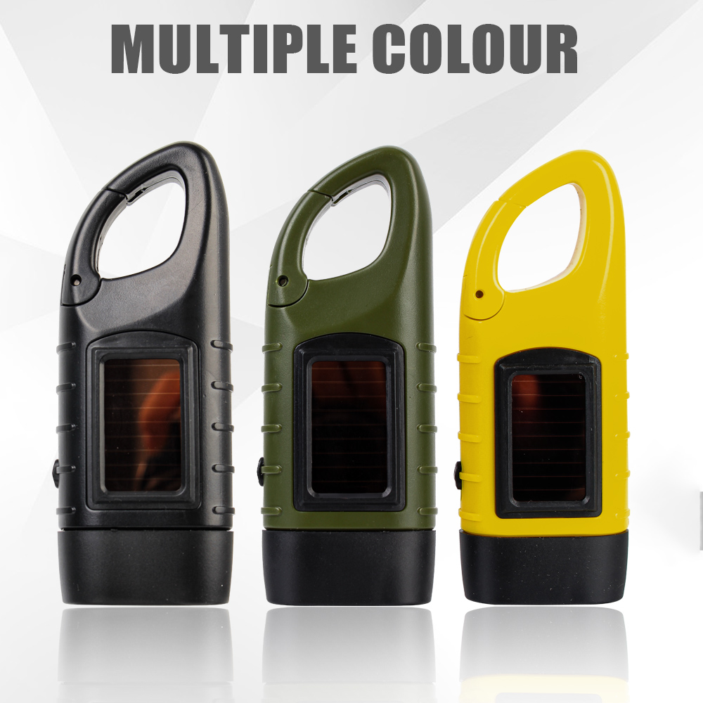 Description Picture 6 of itemLED Flashlight Hand Crank Dynamo Professional Portable Tent Light Torch Lantern Solar Power for Outdoor Camping Mountaineering