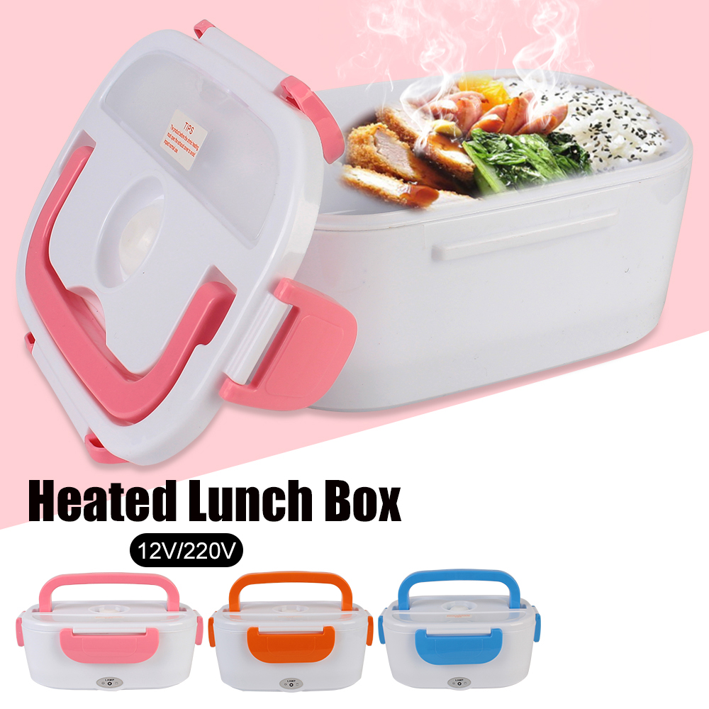 Description Picture 5 of itemTravel Car Work Heating Bento Box 12V 220V EU Plug Dinnerware Electric Heated Lunch Box Food Warmer Fast Heating Food container