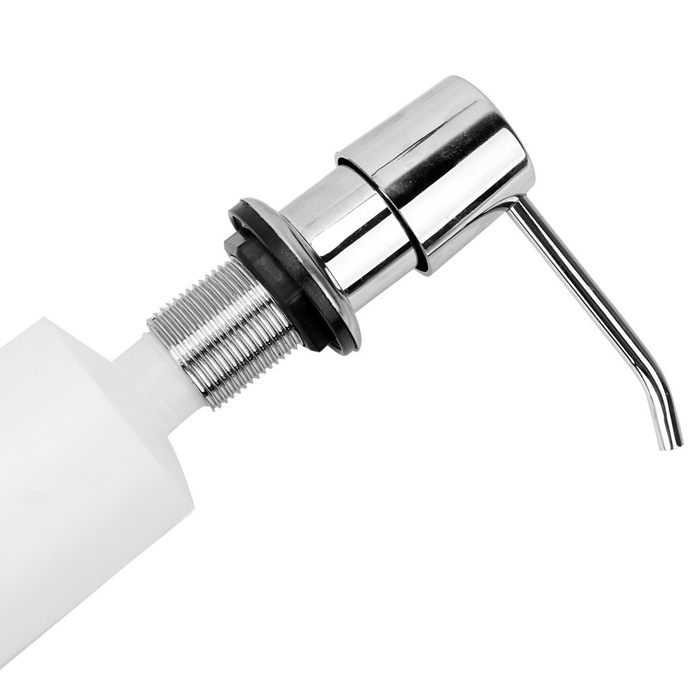 Description Picture 5 of itemFor Bathroom and Kitchen Built-in Lotion Pump Plastic Liquid Soap Bottle ABS Liquid Soap organizer Kitchen Sink Soap Dispenser