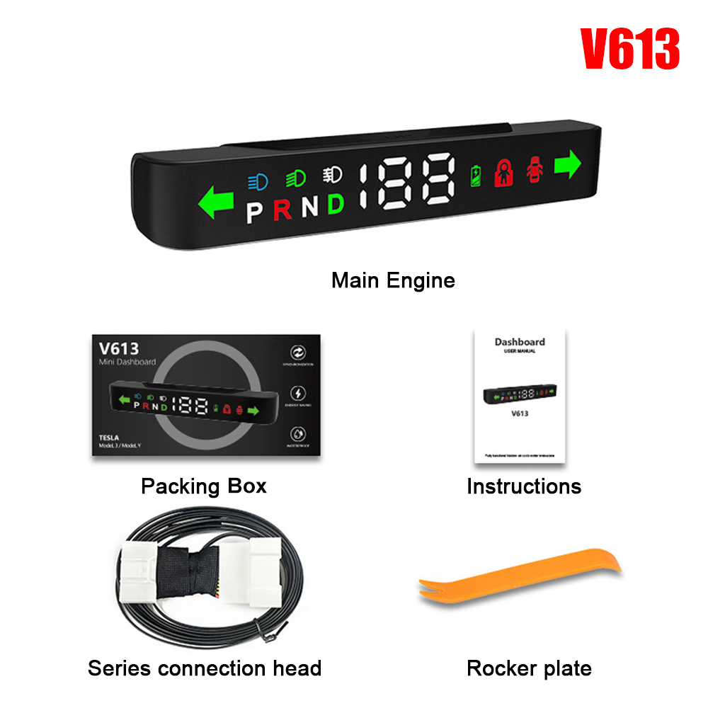 HUD Head-up Display  V613 packing list