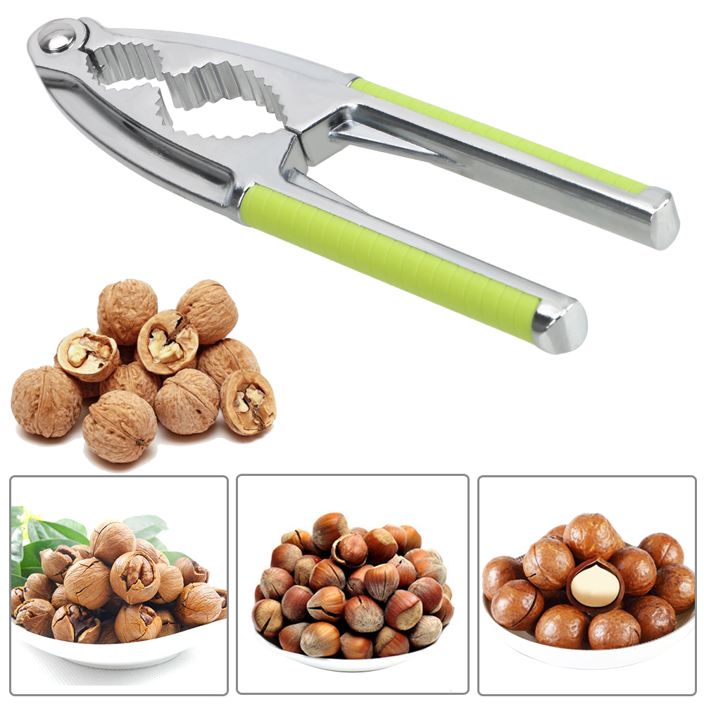 Description Picture 6 of itemQuick Walnut Cracker Nut Cracker Stainless Steel Nutcracker Pine Pecan Hazelnut Plier Multi-Function Nut Clip Kitchen Tools