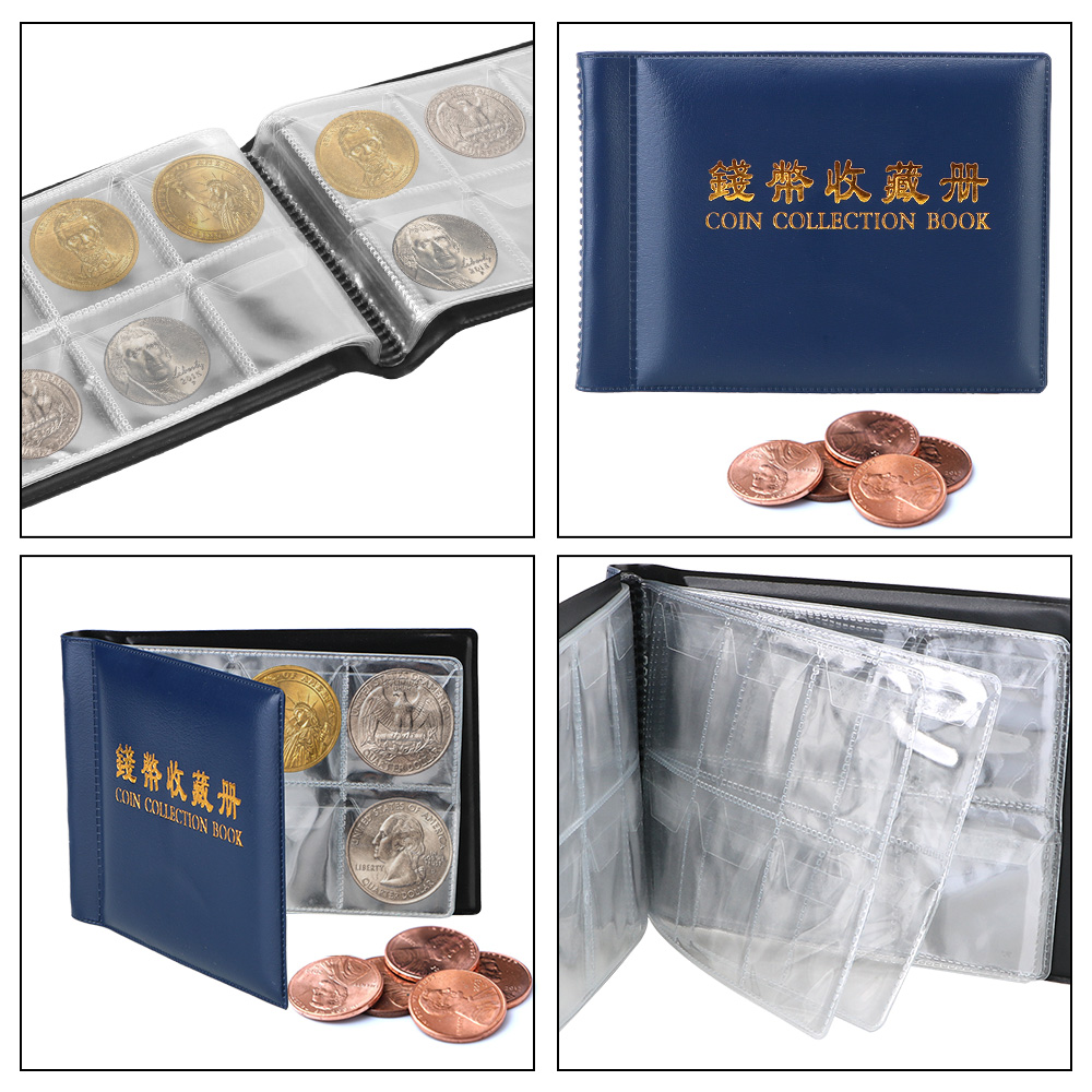 Coin Collection Book Coin Storage Bag Gifts For