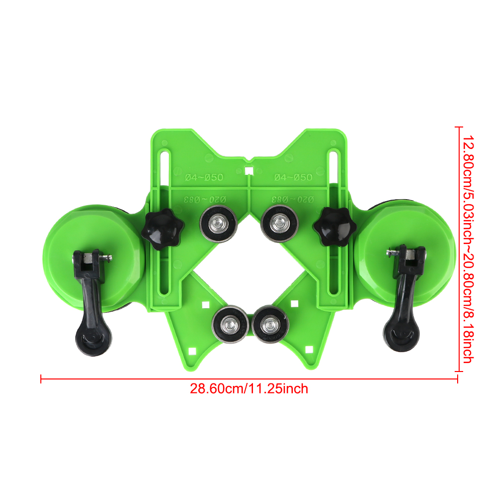 Guida Per Forare Piastrelle E Vetro - Localizzatore Fori Regolabile Con Ventosa - Foto 13