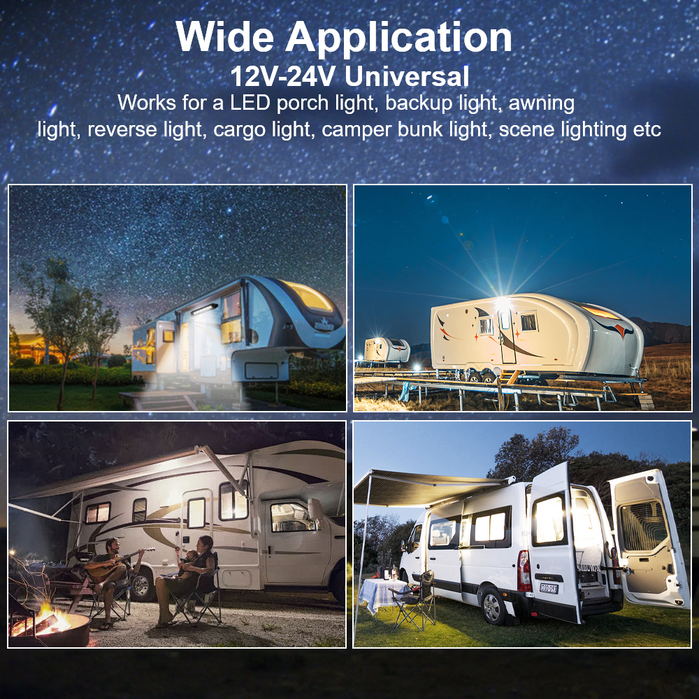 Camper Awning Lights