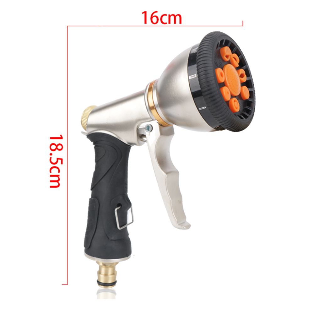 Description Picture 4 of itemIrrigation Tool Car Washer Rotary Water Spray Gun Garden Watering Sprinkle Adjustable High-Pressure Variable Flow Controls