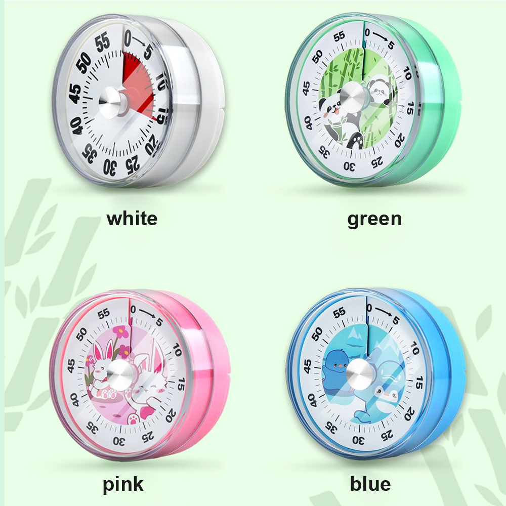 Description Picture 6 of itemMechanical Portable Alarm Cooking Timer Kitchen Timer 60-Minutes Magnetic Clock Timer With Loud Alarm Visual Timer
