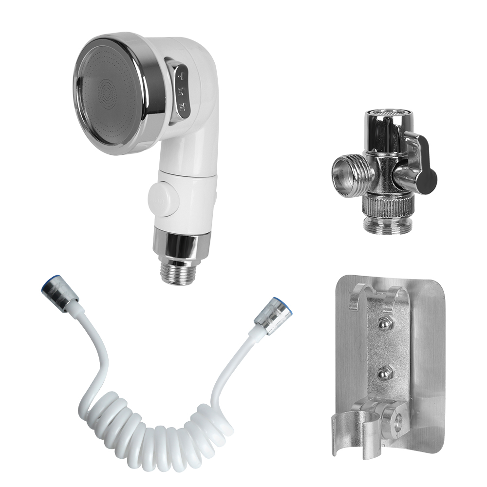 Description Picture 4 of itemAdjustable 3 Modes Faucet Diverter Valve Faucet Adapter Set Water-saving For Home Bathroom Kitchen Shower head Handheld