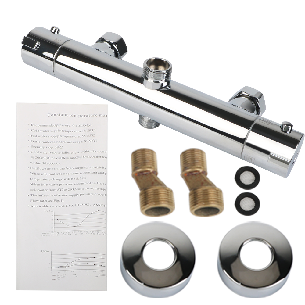 Description Picture 5 of itemInelligent Bathtub Mixer Valvola Termostatica New Arrival High Quality Shower Faucet Thermostatic Mixer Valve Bathroom