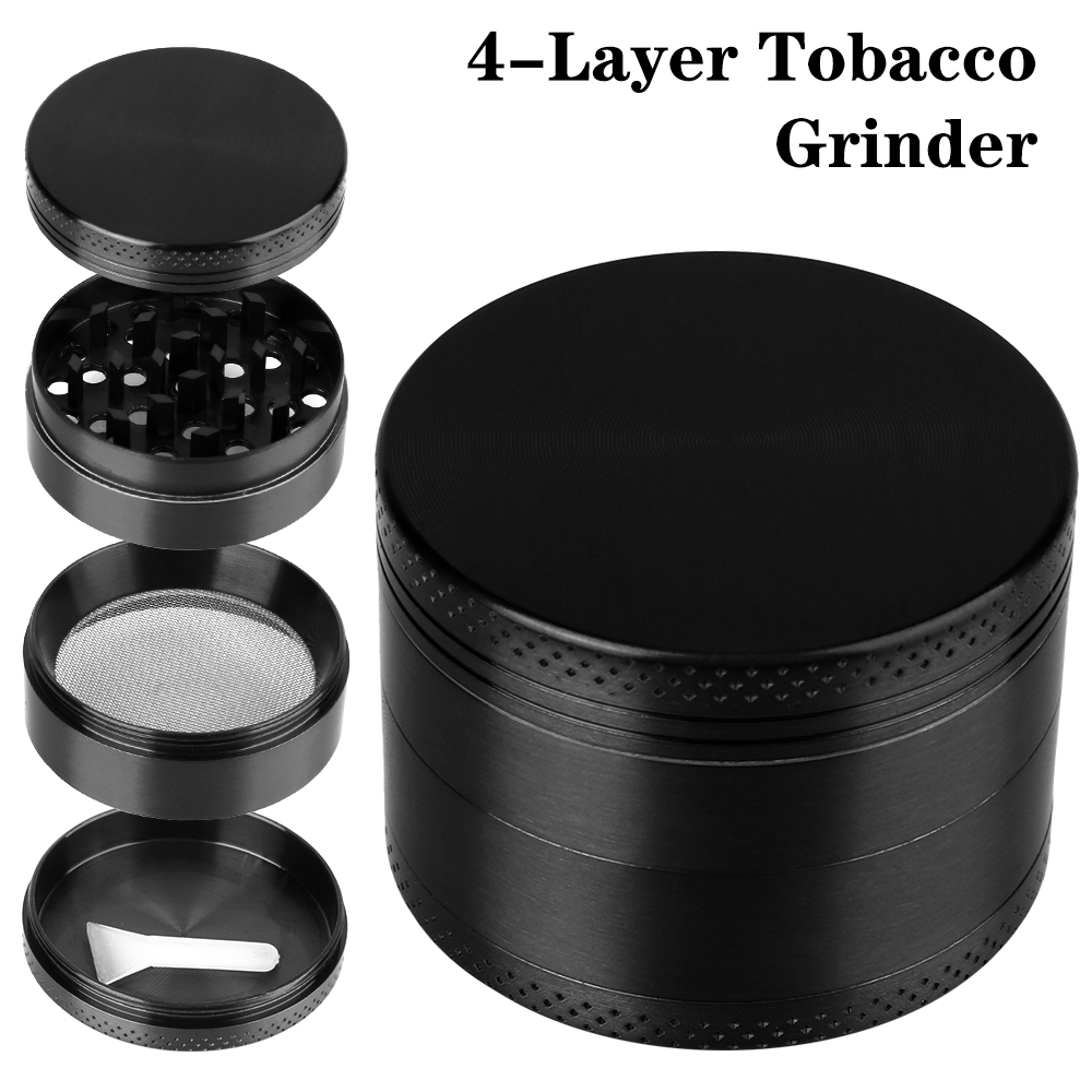 Description Picture 4 of itemSpice Cutter Tobacco Grinder Latest Lightning-Shaped Smoking Herb Cutter Aluminum Alloy 40MM 50MM 4-Layer Cigarette Accessories