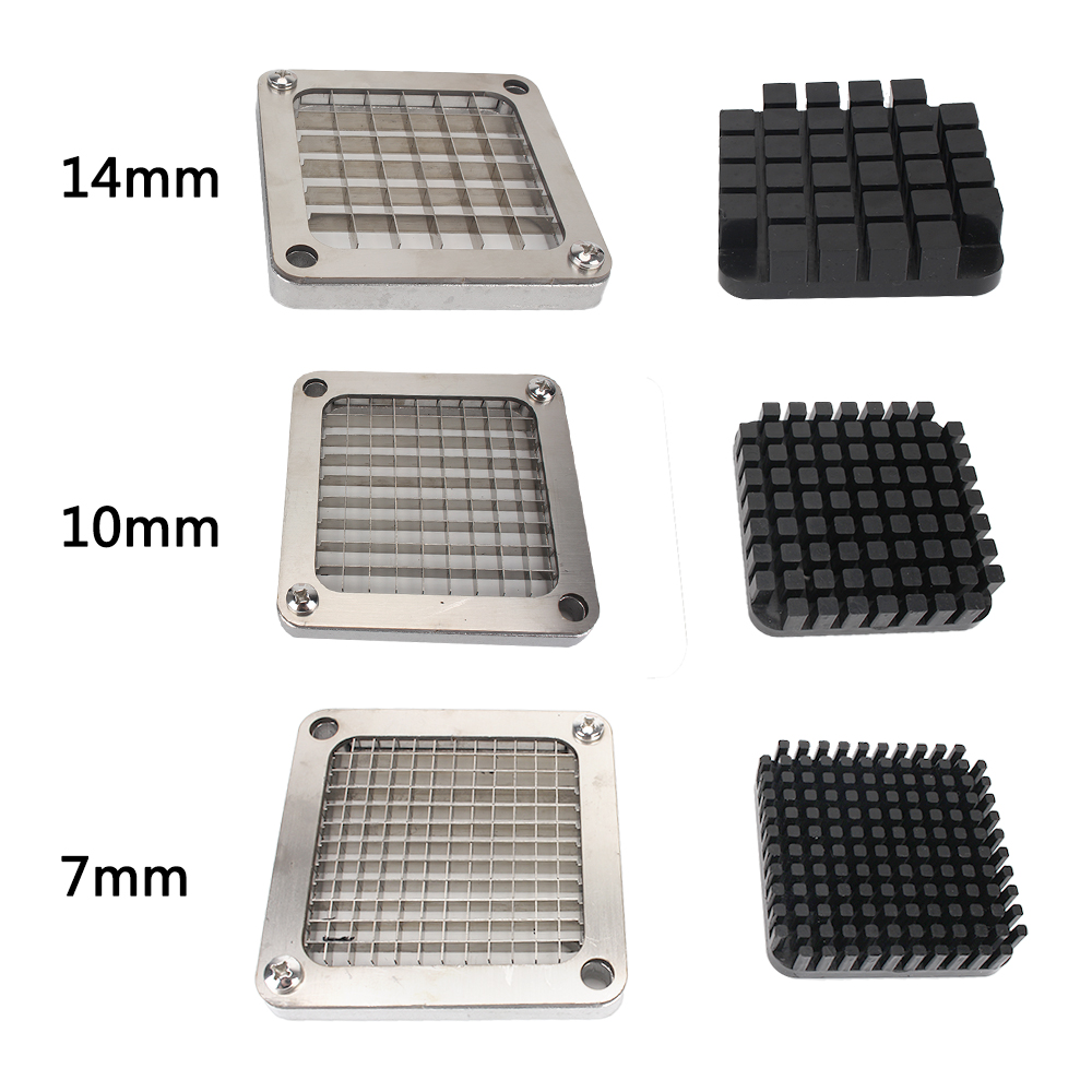 Description Picture 4 of item+3 Blades Size, Fries Machine Accessories French Fry Cutter, Chips Cutter Parts Stainless Steel French Fry Potato Chips Cutters