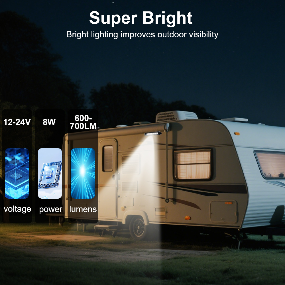 Camper Awning Lights