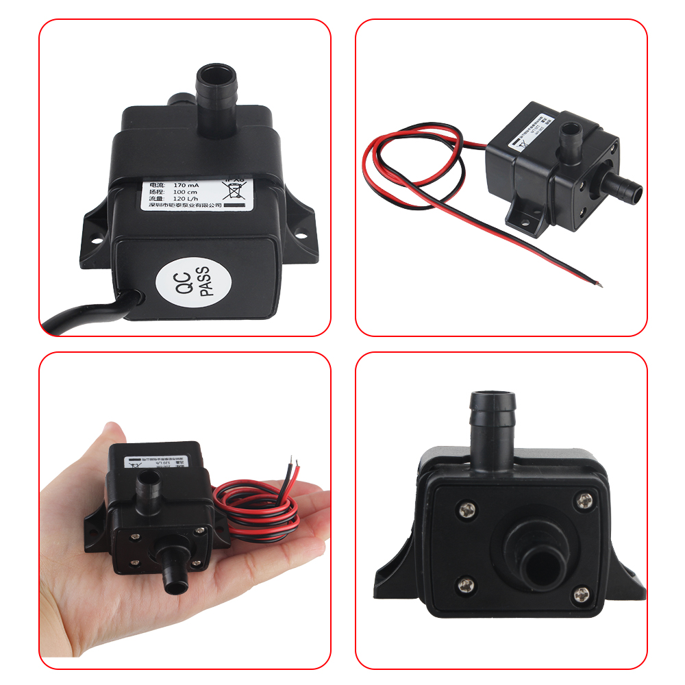 Pompa Ad Acqua Sommergibile USB 5V - 300L/H, Impermeabile IP68 Per Acquari E Fontane - Foto 9