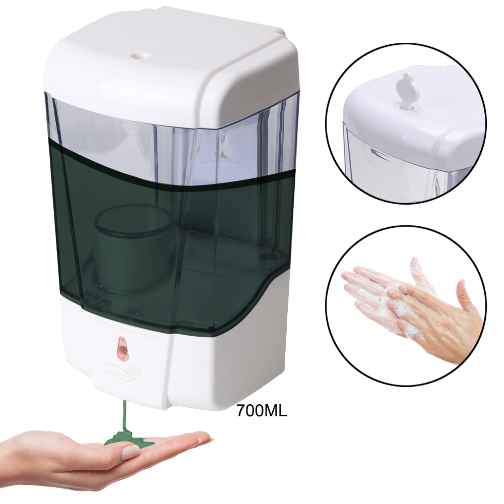 Description Picture 5 of itemWall-Mount Automatic IR Sensor Soap Dispenser Touch-free Lotion Pump Touchless Liquid 700ml for Kitchen Bathroom