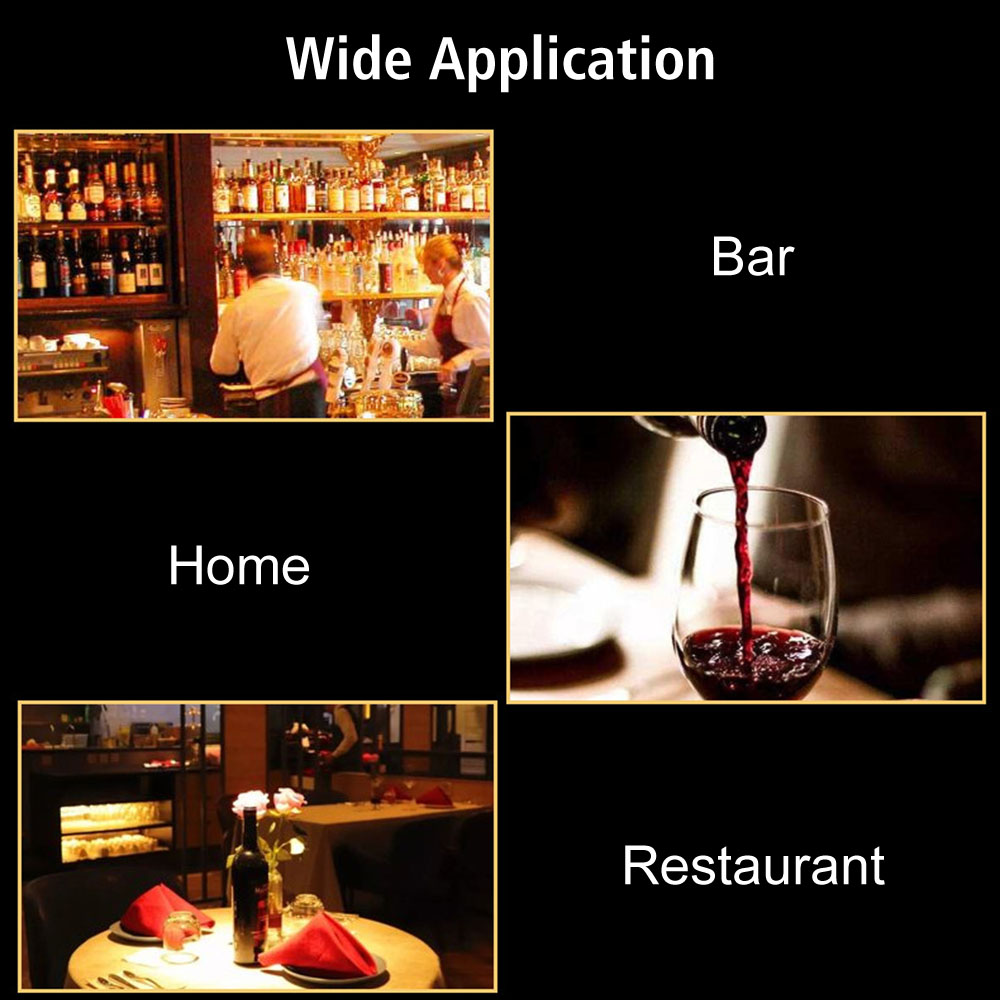 Description Picture 6 of itemStainless Steel Frozen Stick Beer Chiller Stick Ice Wine Cooler 4 in 1 Wine Cooling With Wine Pourer+Stopper+Cutter