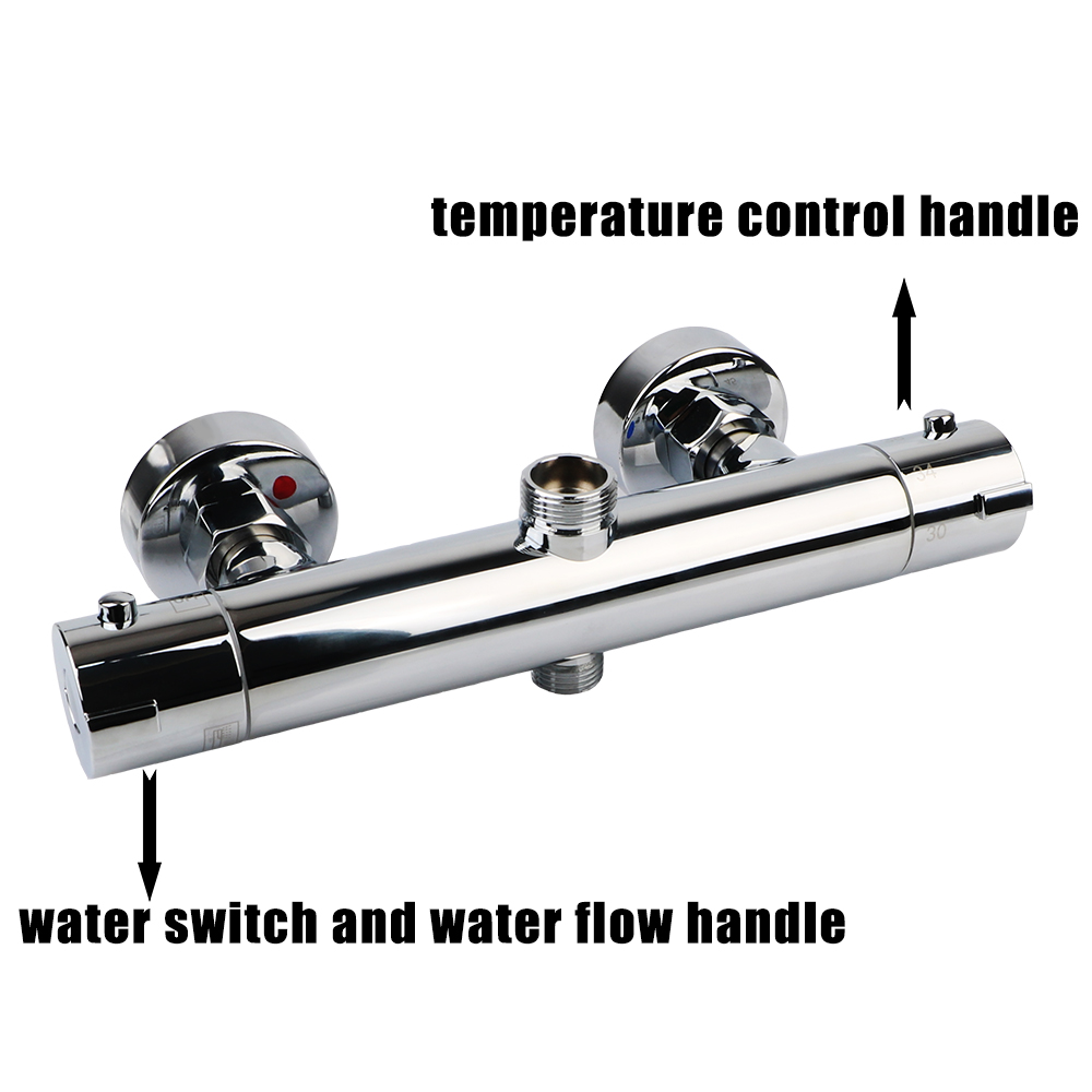 Description Picture 4 of itemInelligent Bathtub Mixer Valvola Termostatica New Arrival High Quality Shower Faucet Thermostatic Mixer Valve Bathroom