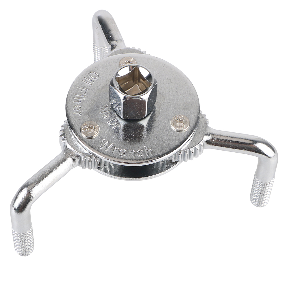 Chiave Per Filtro Olio Universale A 3 Ganasce - Regolabile 65-130 Mm, Professionale Per Camion E Auto - Foto 2