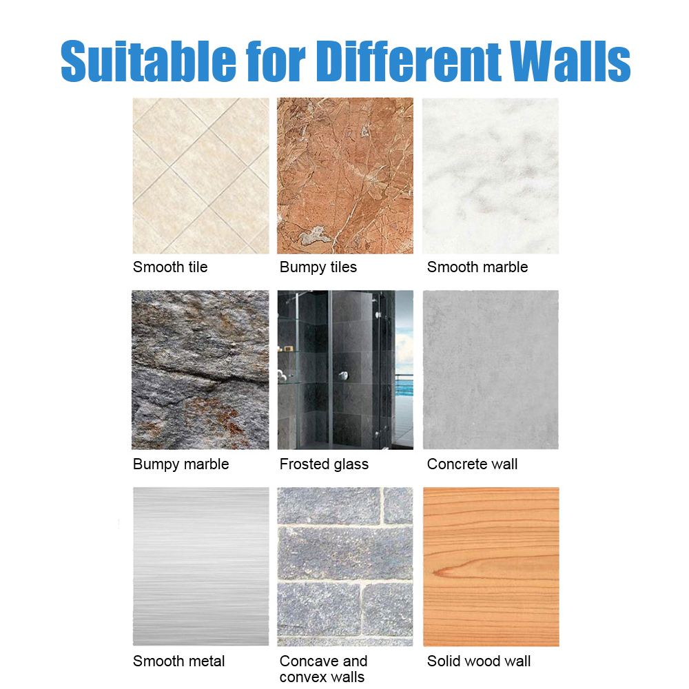 Description Picture 4 of itemWall Mounted Shelves Shower Storage Basket Bathroom Shelf Rack Kitchen Organizer Bath Towel Holder Black