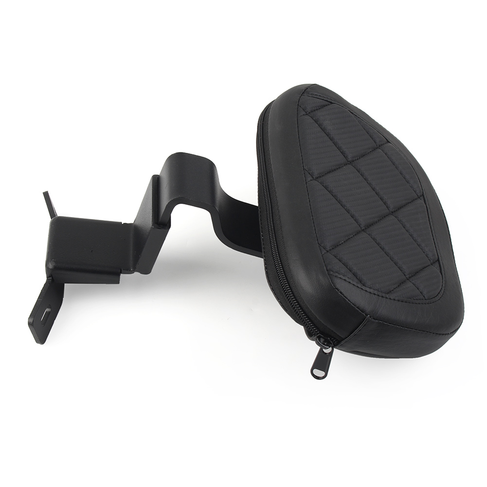 バラスト Front Driver Rider Backrest Pad For Harley Touring CVO Road