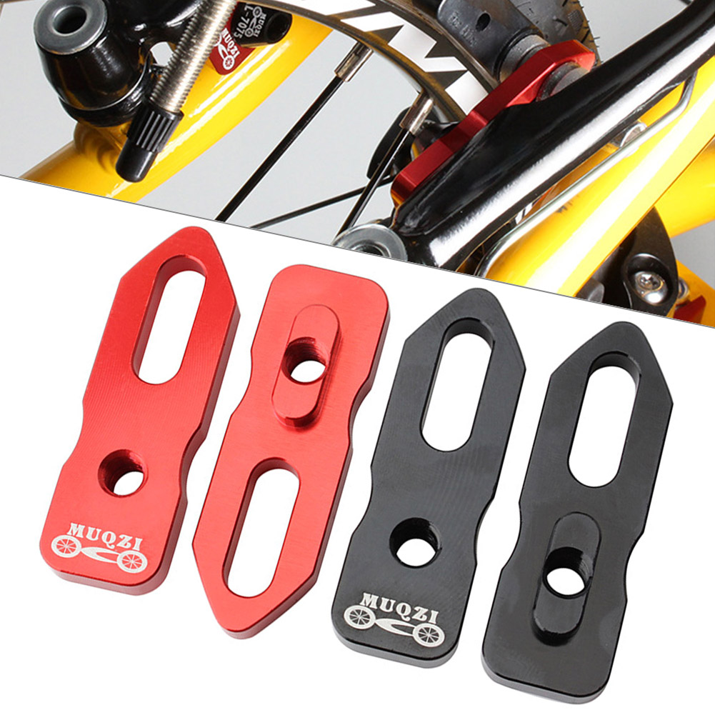Convertisseur V-Brake Vélo – Paire D’Extenseurs Aluminium Anti-Corrosion, Pour Fourche Avant Ou Cadre, Ouverture 10 Mm, Montage Facile