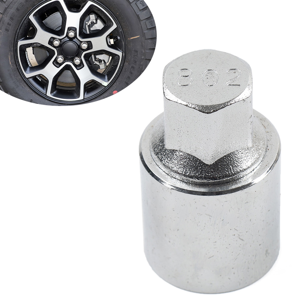 Anti-Theft Wheel Bolt Lock Nut Set – Fits Jeep Renegade, Wrangler, Cherokee & Dodge