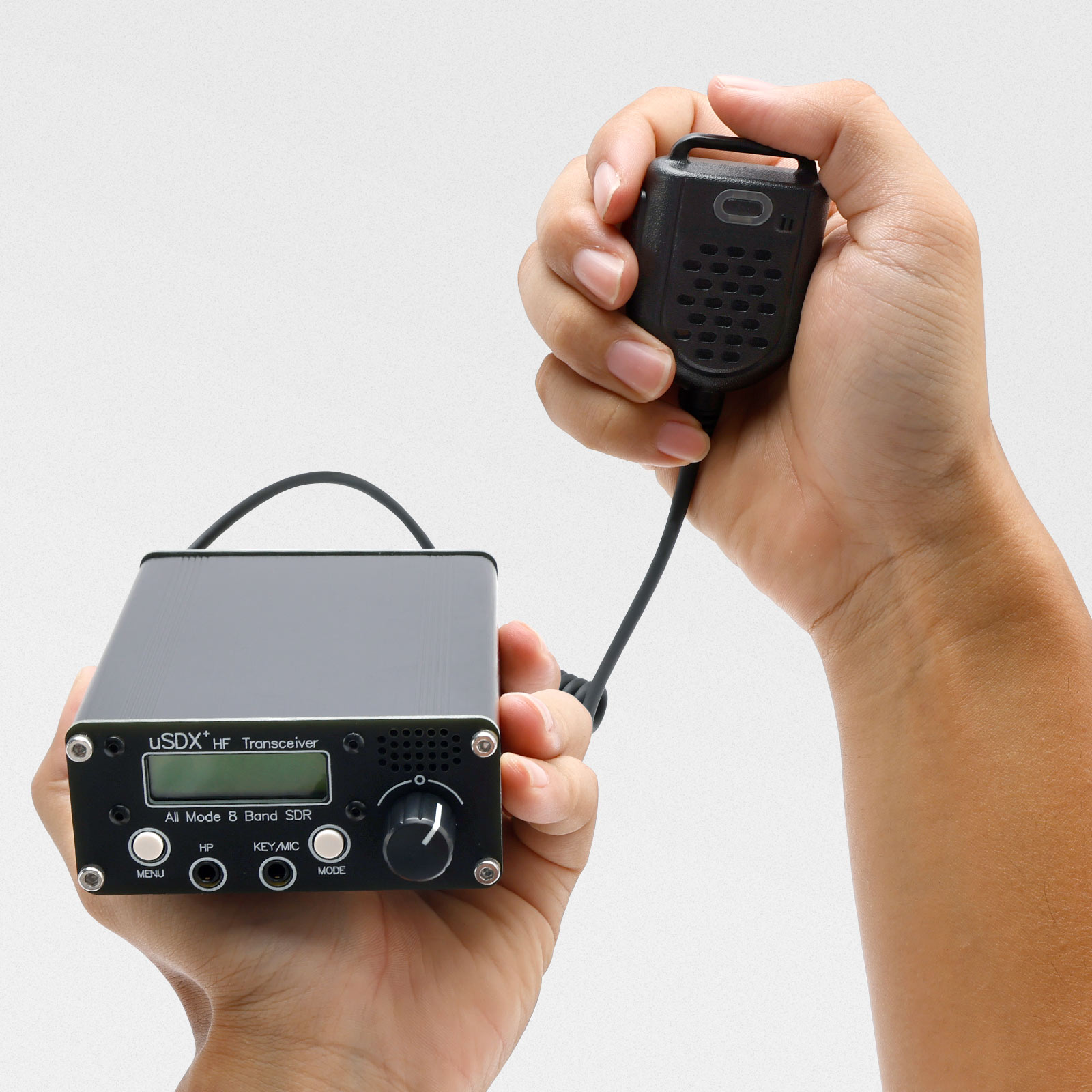 Usdr usdx+ Plus Transceiver 3W-5W All Mode 8 Band HF Ham Radio