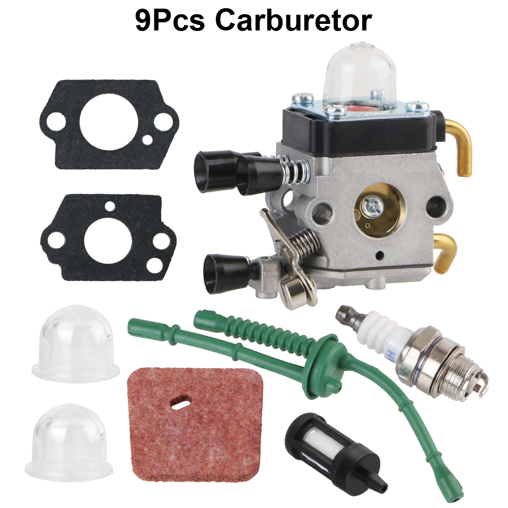 Carburador de recambio para Stihl FS55 en vista frontal