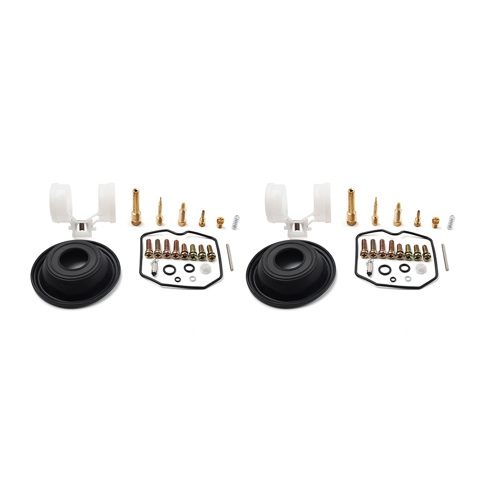 2 Set Carburetor Repair Kit Diaphragm Float For Kawasaki