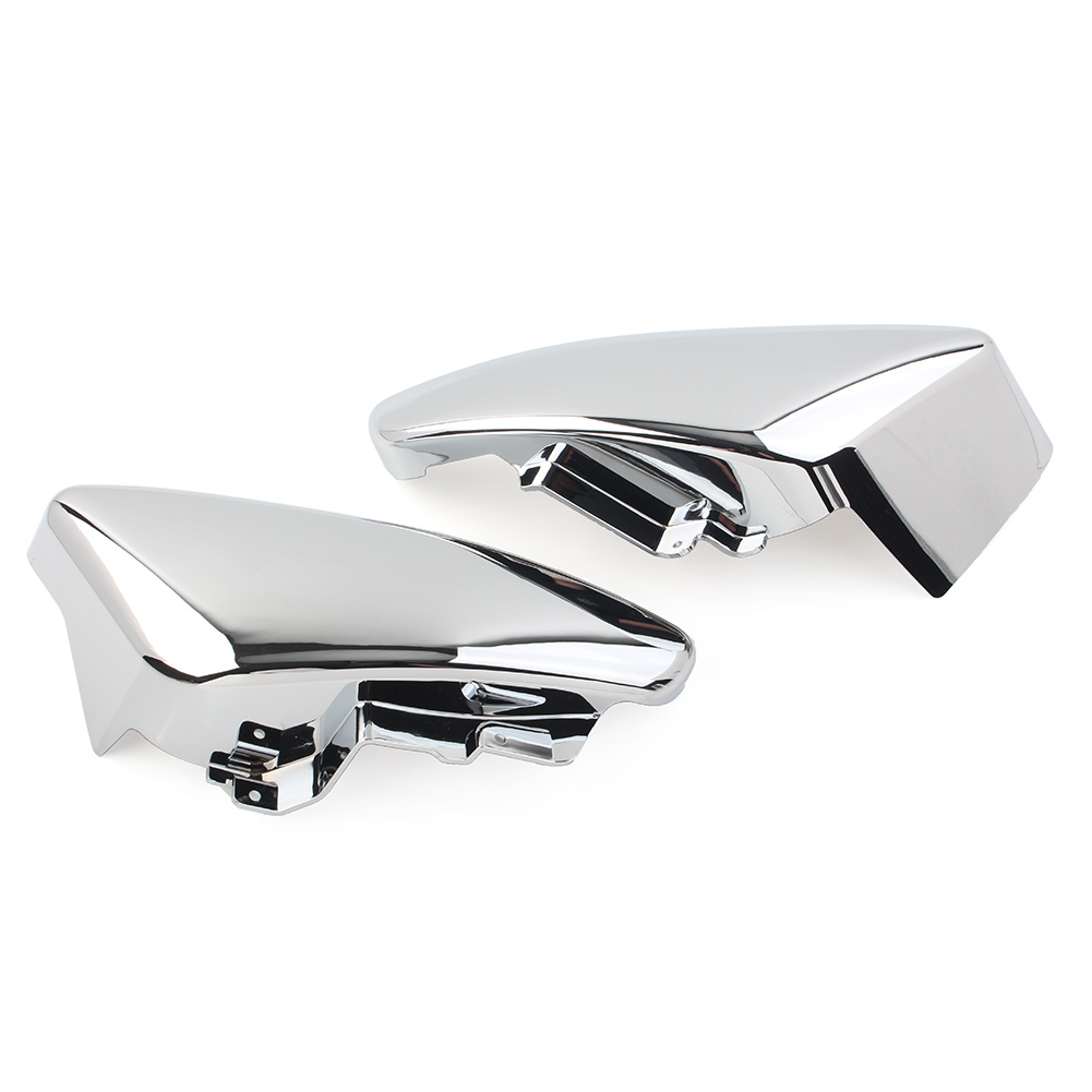 Chrome Battery Fairing Side Cover Set For Suzuki M109R M1800R VZR1800 2006-2022
