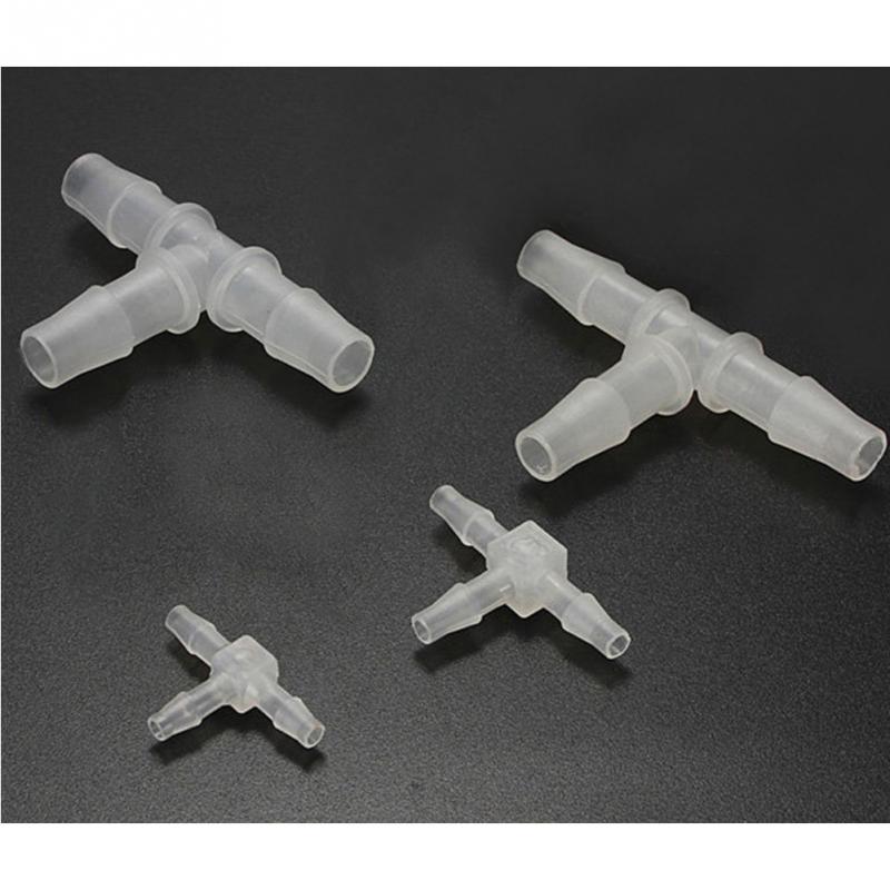 2pcs White Plastic Hose Pipe Tube Connector Joiner Silicone Rubber PVC Air Water eBay