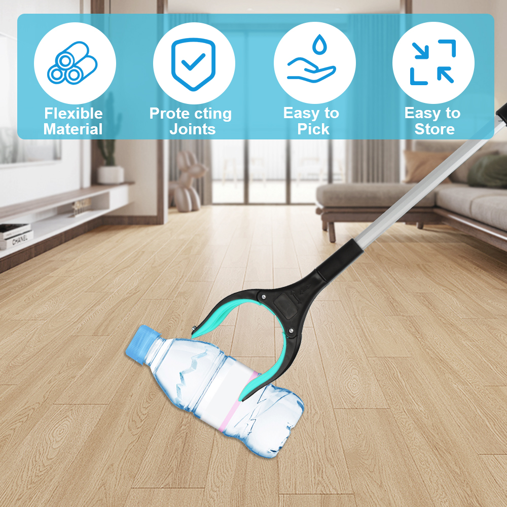 Foldable Pick Up Tools Gripper Extender Collapsible Garbage Grabber Foldable Picker Multifunctional Litter Reachers Pickers