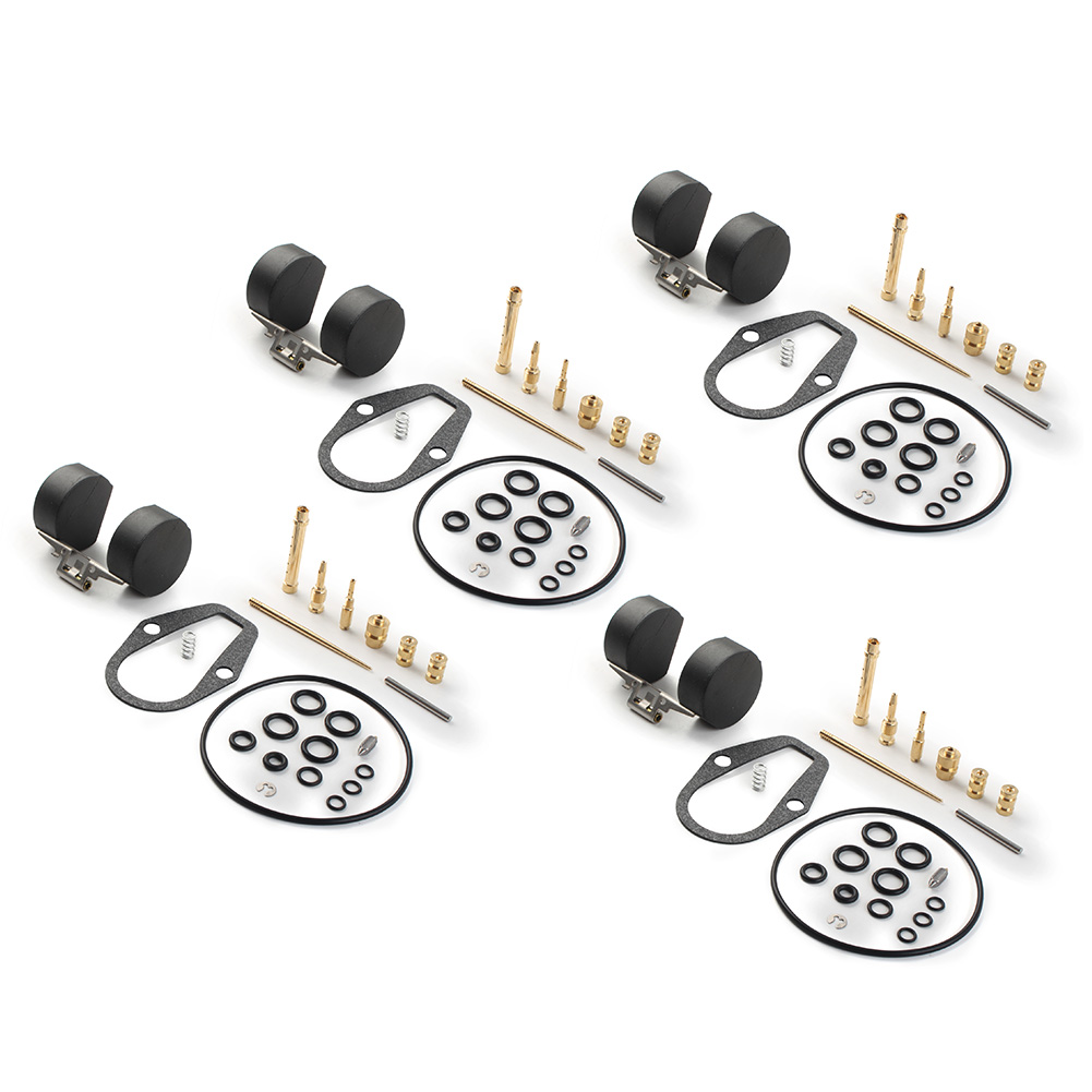 thumbnail image 2 of 4x Carburetor Rebuild Repair Kit For Honda CB550F (1974-1976) - Includes Jets & Seals 2 of 5