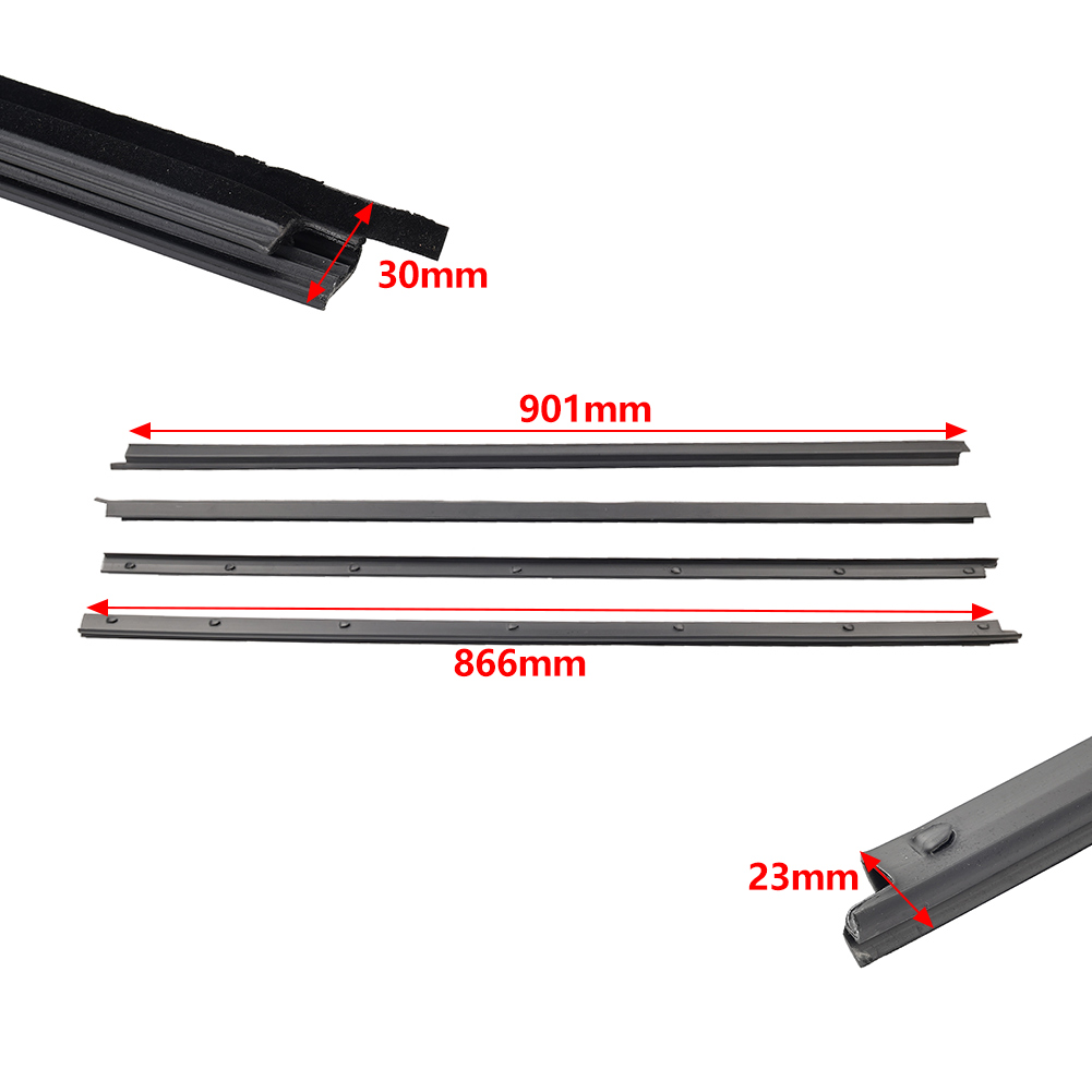 Door Weather Window Rubber Seal Belt For Nissan Hardbody Navara