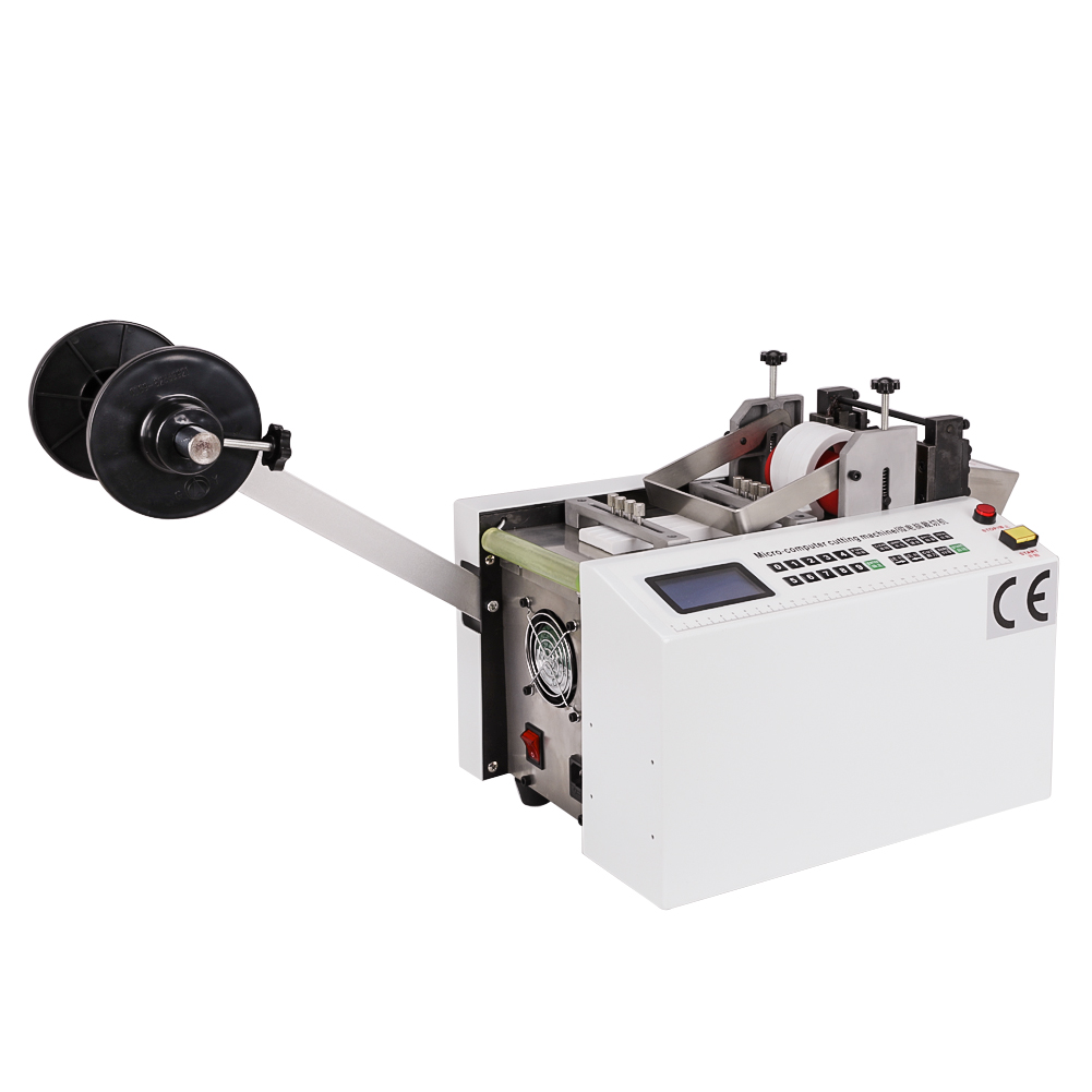 Automatic Heatshrink Tube Cutting Machine Cable Pipe Cutter 110V 350W