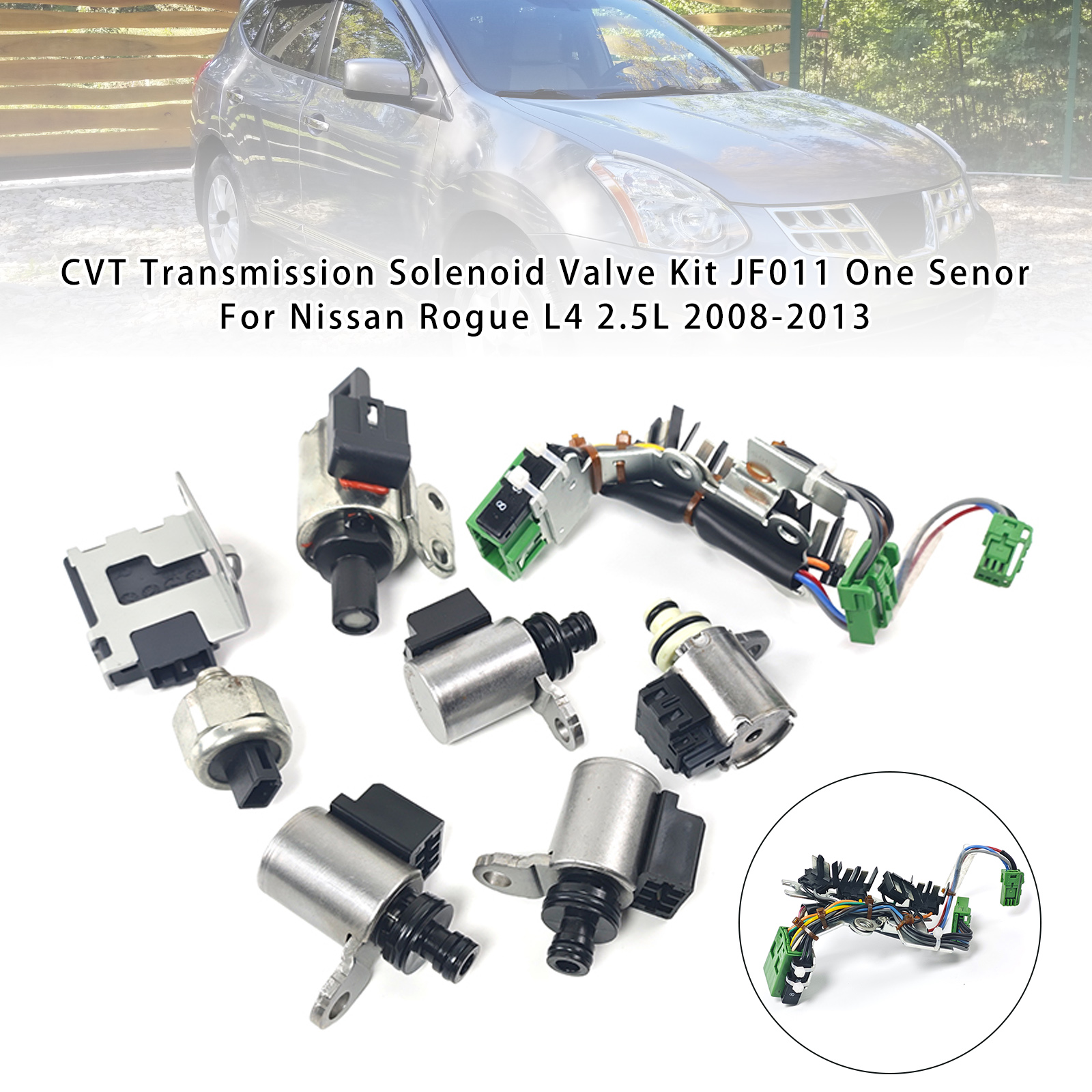 CVT Transmission Solenoid Valve Kit JF011 One Senor For Nissan 