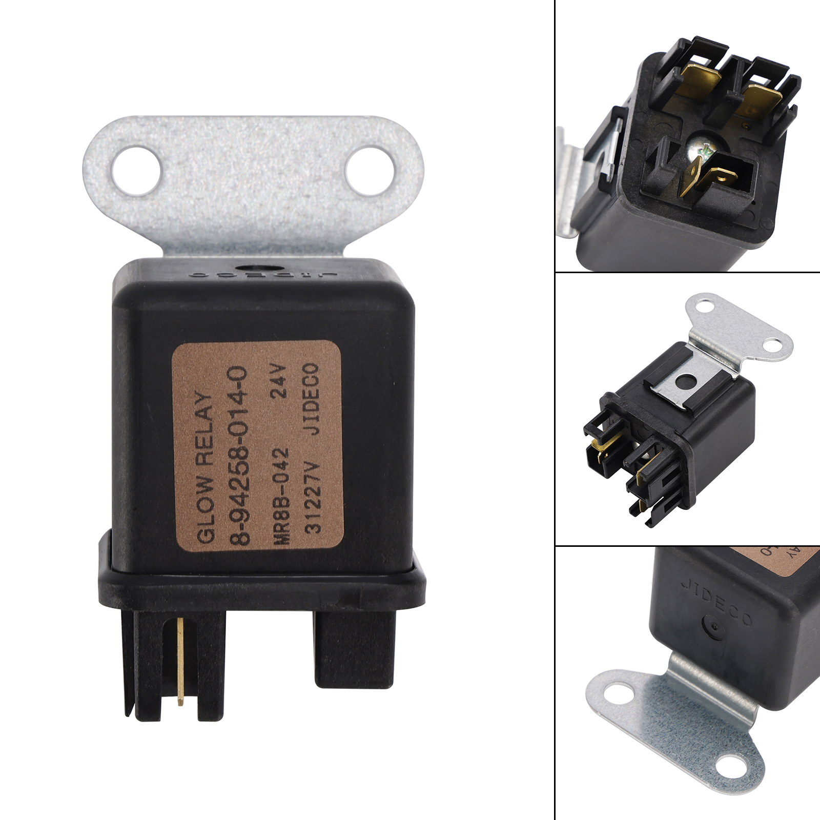 8-94258-014-0 24VDC MR8B-042 Preheating Relay 4Pins For